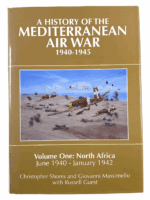 WW2 US British RAF History Mediterranean Air War Vol 1 Africa HC Reference Book