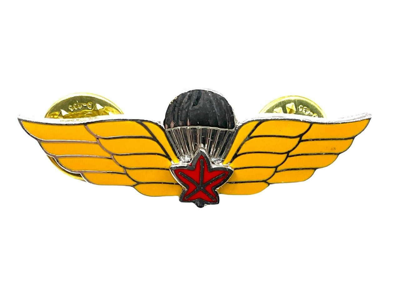 Canadian Forces Airborne Para Red Leaf Metal Wing Miniature Secondary Duties Canadian Forces Airborne Para Red Leaf Metal Wing Miniature Secondary Duties
