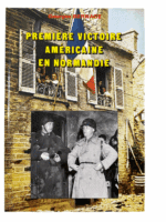 WW2 US First American Victory in Normandy FRENCH TEXT Hardcover Reference Book