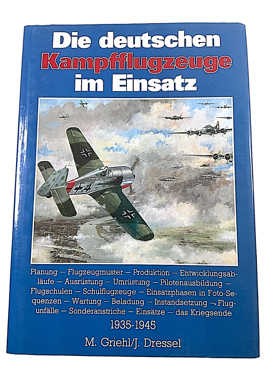WW2 German Luftwaffe Fighter Planes in Action GERMAN TEXT HC Reference Book WW2 German Luftwaffe Fighter Planes in Action GERMAN TEXT HC Reference Book