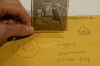 WW2 British Airborne Para Supply Container After Drop Original Negative #160