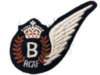 WW2 Canadian RCAF Bomb Aimer Half Wing