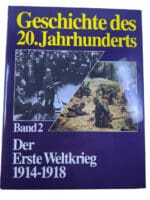 WW1 German History of the 20th Century Vol 2 GERMAN TEXT HC Reference Book