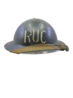 WW2 British Royal Ulster Constabulary RUC Steel Helmet Size 7 1/4 1940 Dated JSS