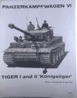 WW2 German Panzerkampfwagen 6 Tiger 1 and 2 Konigstiger Tank SC Reference Book