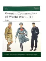 WW2 German Army Commanders of World War II Osprey Soft Cover Reference Book