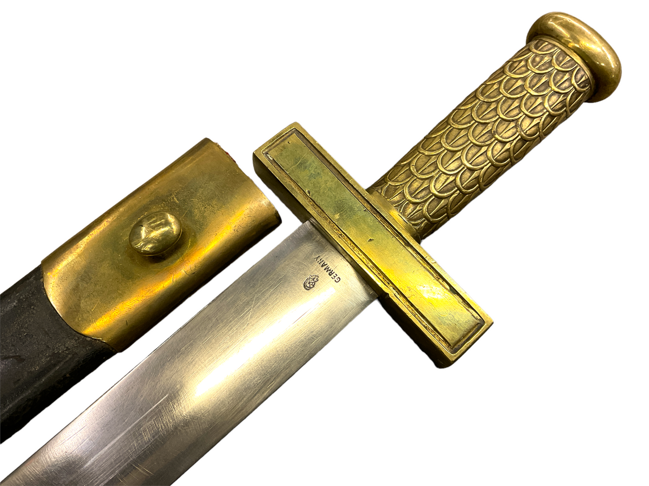 Pre WW1 German WKC Maker Marked Short Sword Bandsman Dress 23 Inches Pre WW1 German WKC Maker Marked Short Sword Bandsman Dress 23 Inches