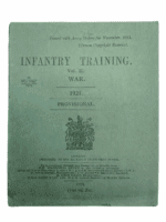 Canadian Infantry Training Vol 2 WAR 1921 Soft Cover Reference Book