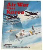 US USAF Air War Over Korea Pictorial Record Squadron Signal SC Reference Book