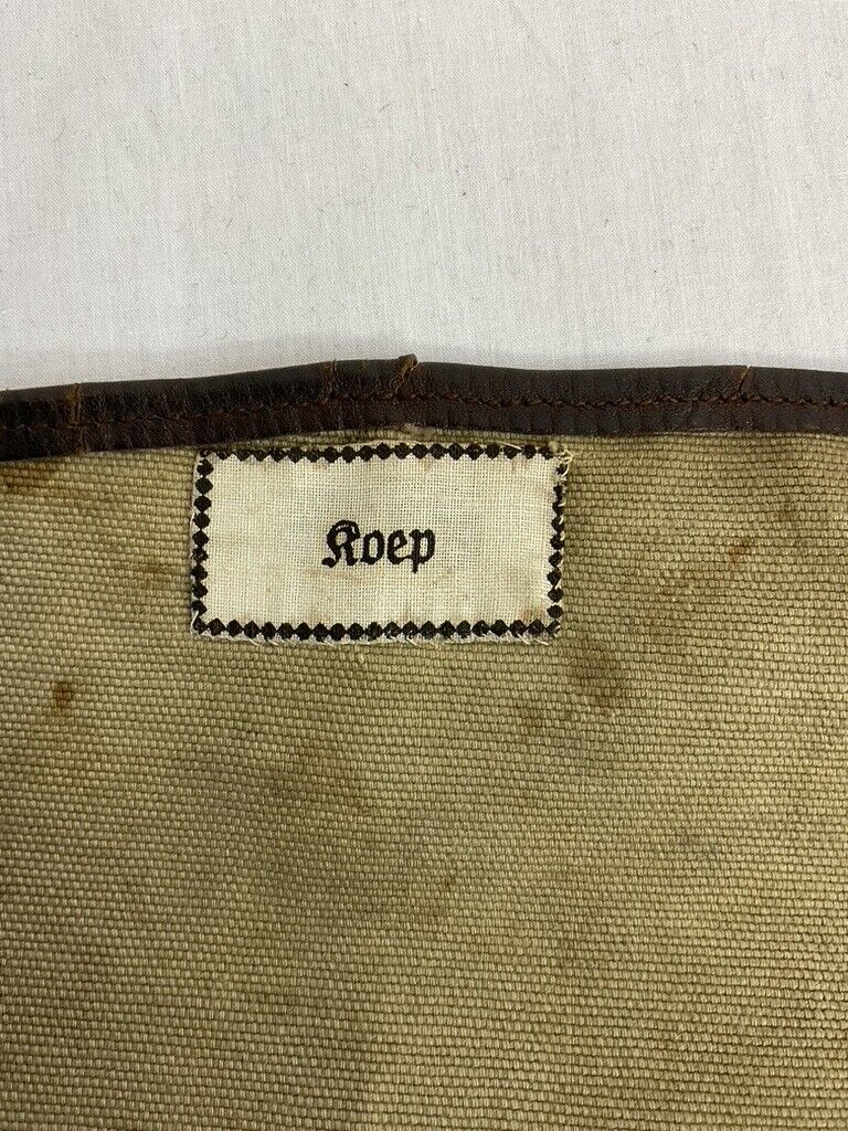 WW1 Imperial German Army Bread Bag Named WW1 Imperial German Army Bread Bag Named