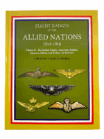 WW1 Flight Badges of the Allied Nations 1914-1918 Vol 2 HC Reference Book