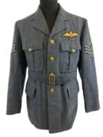 WW2 Canadian RCAF Flight Sergeant Pilot Tunic Named without Research
