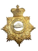 Canadian Victorian Royal SchooI of Infantry Helmet Plate Cap Badge RCR RARE Canadian Victorian Royal SchooI of Infantry Helmet Plate Cap Badge RCR RARE