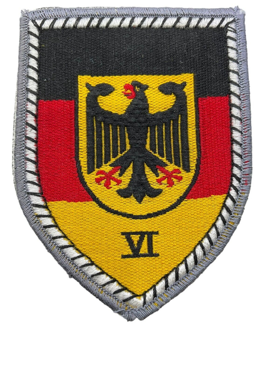 West German Military Region 6 Patch Insignia West German Military Region 6 Patch Insignia