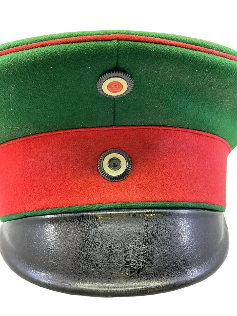 WW1 Imperial German 4th Jager Regiment Schirmutze Peak Cap Named WW1 Imperial German 4th Jager Regiment Schirmutze Peak Cap Named