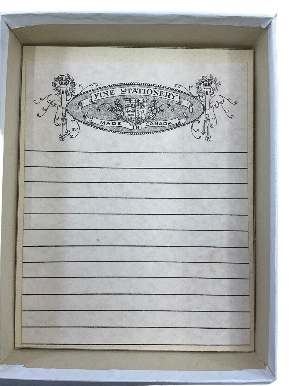 WW1 Canadian CEF In Honour Bound Writing & Envelope Set In Box WW1 Canadian CEF In Honour Bound Writing & Envelope Set In Box