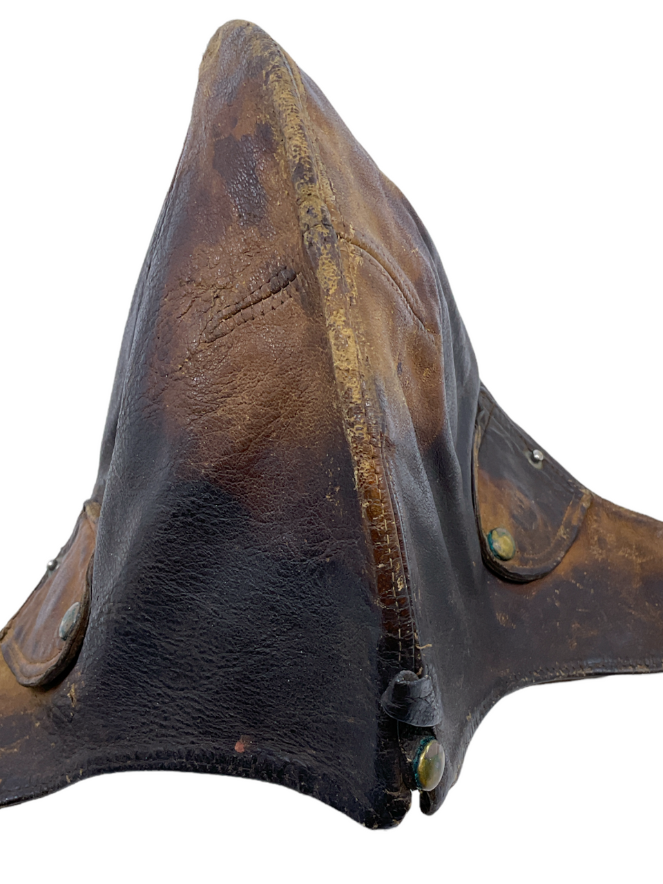 British Canadian RAF Leather Flying Helmet 1930's British Canadian RAF Leather Flying Helmet 1930's