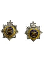 Royal Australian Army Service Corps RAASC Officers Collars Insignia Pair