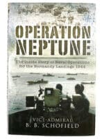 WW2 British RN Royal Navy Operation Neptune D-Day Landings HC Reference Book