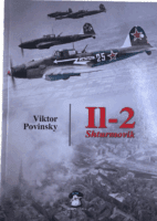 WW2 Russian Soviet Il-2 Shturmovik Viktor Povinsky Hardcover Reference Book