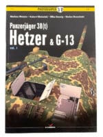 WW2 German Panzerjager 38T Hetzer G13 Volume 1 Soft Cover Reference Book