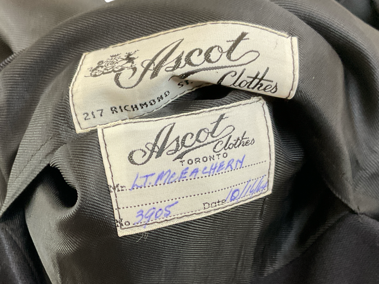Canadian Guards Officers Patrol Blue Jacket Tunic Named & Dated 1966 Size 38 Canadian Guards Officers Patrol Blue Jacket Tunic Named & Dated 1966 Size 38