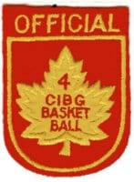 Canadian 4th CIBG Basketball Officials Patch 1