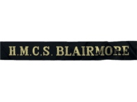 Canadian RCN Navy HMCS Blairmore Cap Tally