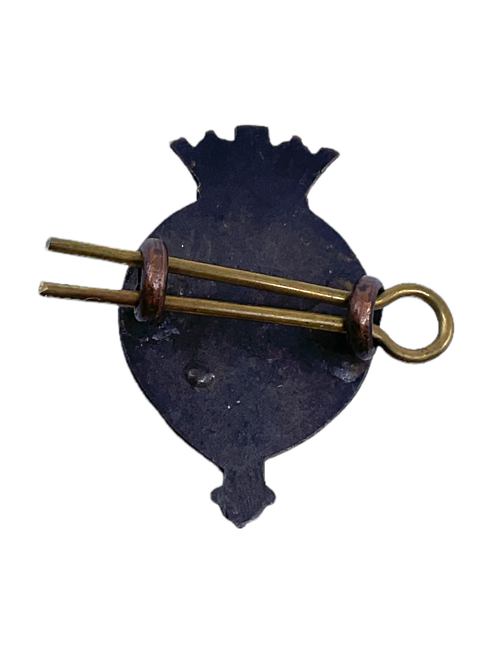 WW1 British BEF Duke Of Lancaster's Own Officers Bronze Collar Badge WW1 British BEF Duke Of Lancaster's Own Officers Bronze Collar Badge