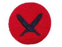 Canadian Rifle Regiment Clerk Administrative Sleeve Skill Patch