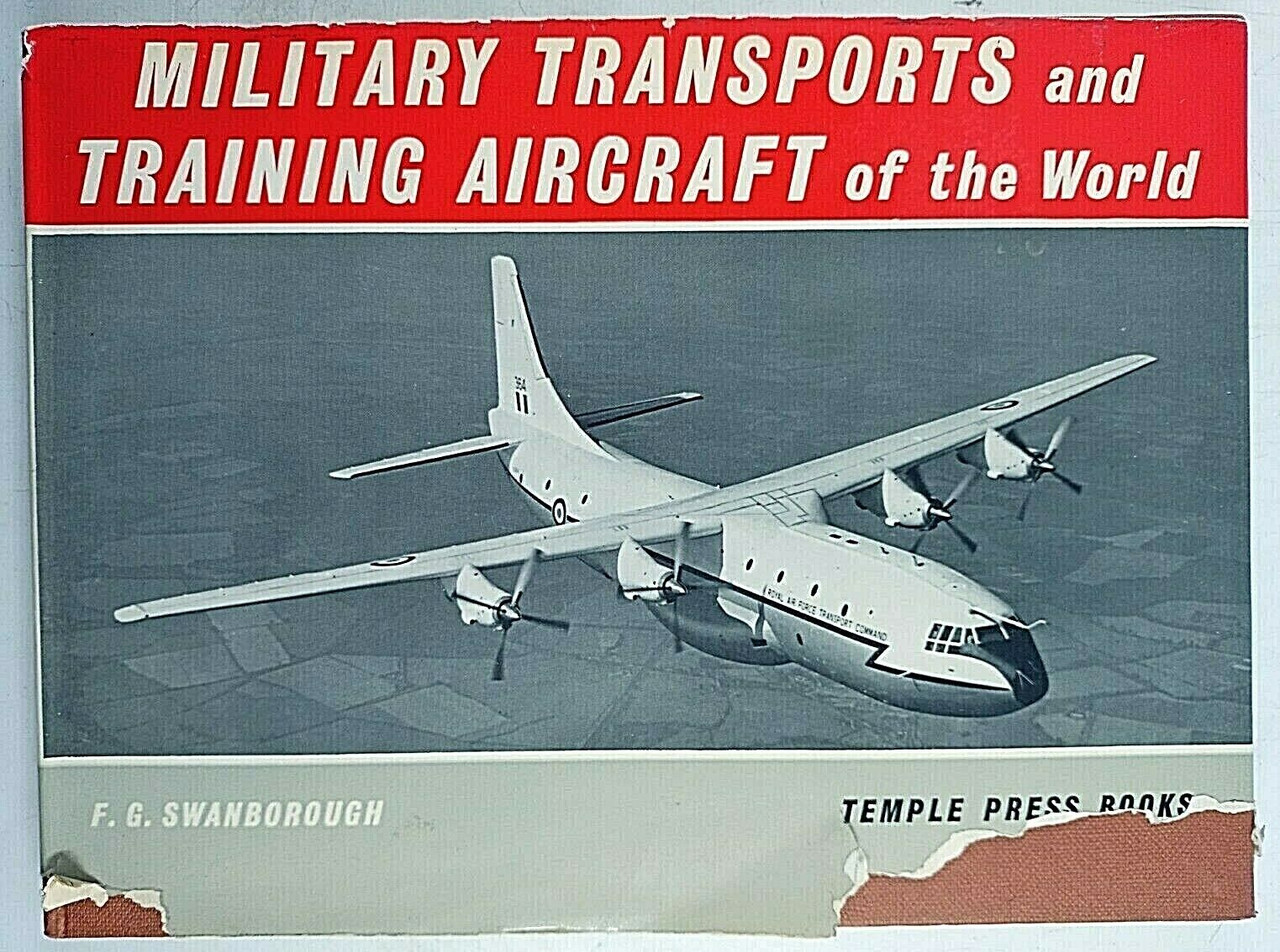 Military Transport and Training Aircraft of the World Hardcover Reference Book Military Transport and Training Aircraft of the World Hardcover Reference Book