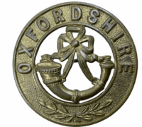 British Victorian Oxfordshire Rifles Helmet Plate Centre British Victorian Oxfordshire Rifles Helmet Plate Centre