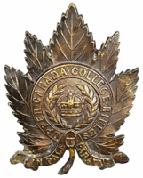 WW2 Canadian Upper Canada College Cadet Corps Cap Badge