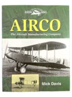 WW1 British AIRCO Aircraft Manufacturing Company Hard Cover Reference Book