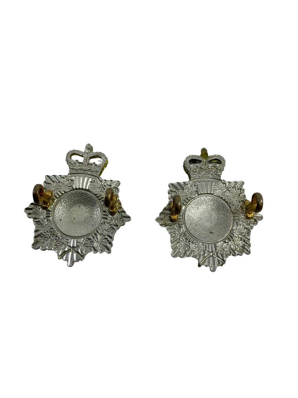 Canadian Forces CAPC Pay Corps Officers Collar Badge Insignia Pair Canadian Forces CAPC Pay Corps Officers Collar Badge Insignia Pair