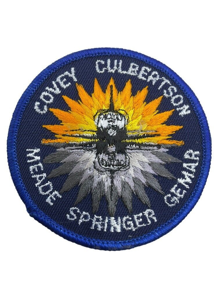 US NASA Space Shuttle Covey Culbertson Meade Springer Gemar Patch US NASA Space Shuttle Covey Culbertson Meade Springer Gemar Patch