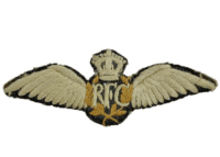 WW1 British BEF RFC Royal Flying Corps Pilots Wing Brevet WW1 British BEF RFC Royal Flying Corps Pilots Wing Brevet