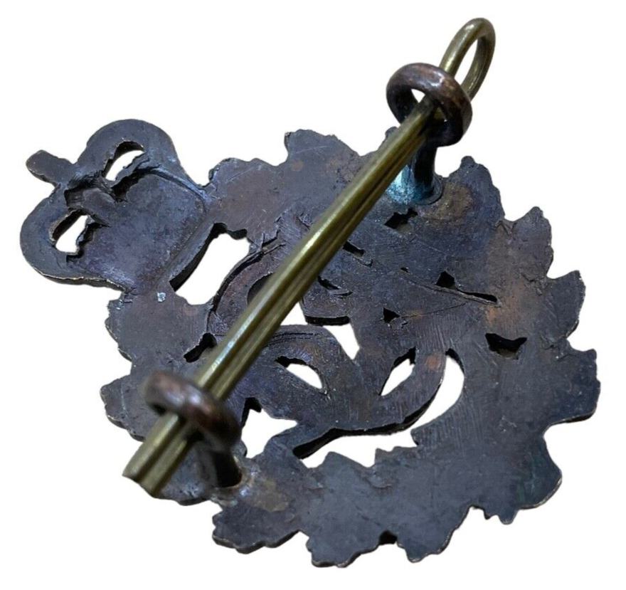 Canadian RCDC Dental Corps Officers Bronzed Cap Badge Canadian RCDC Dental Corps Officers Bronzed Cap Badge