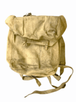WW2 British 37 Pattern Web Mine Detector Backpack & Straps 1944 Dated