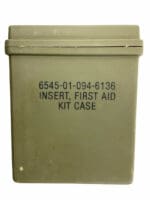 US Army Insert First Aid Kit Case and Contents