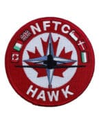 Canadian Forces RCAF NFTC Hawk Squadron Patch Crest Canadian Forces RCAF NFTC Hawk Squadron Patch Crest