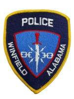 US Winfield Alabama Police Patch US Winfield Alabama Police Patch