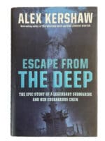 WW2 US USN Navy Escape from the Deep USS Tang Hard Cover Reference Book WW2 US USN Navy Escape from the Deep USS Tang Hard Cover Reference Book