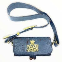 British Victorian Officers Leather Cross Belt and Pouch Hobsons British Victorian Officers Leather Cross Belt and Pouch Hobsons