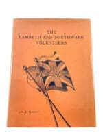 British Lambeth and Southwark Volunteers Hard Cover Reference Book