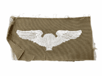 WW2 US USAAF Balloon Pilot Embroidered Wings