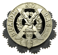 Canadian 50th Gordon Highlanders Bonnet Badge