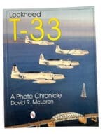 US USAF Lockheed T-33 Aircraft Soft Cover Reference Book