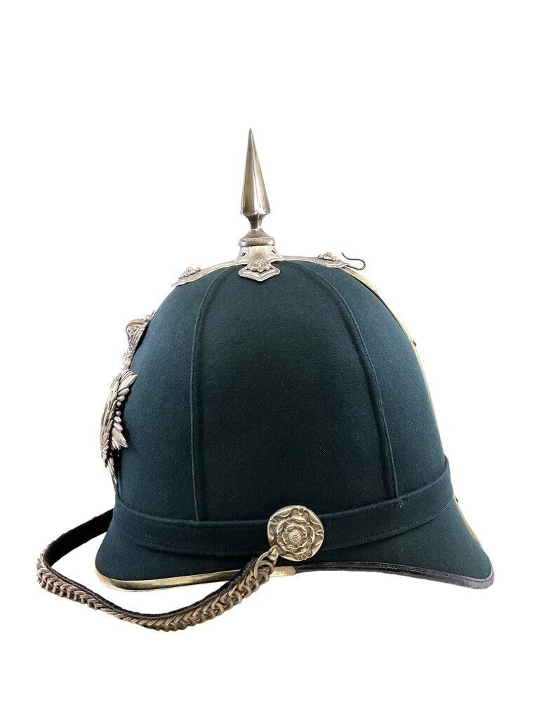 British Victorian 1st Cumberland Rifles Volunteer Corps Home Service Helmet British Victorian 1st Cumberland Rifles Volunteer Corps Home Service Helmet