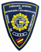 Spanish Spain IDEM Police Sleeve Patch Insignia